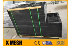 China 4mm Wire 3m Width Anti Climb Mesh Fence PVC Coated RAL 9005 supplier
