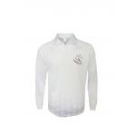 180GSM 100% Polyester Long Sleeve Men T-SHIRT & POLO Sublimation Printing Gradient Color Pattern for sale