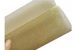 China Ultra Thin Brass Woven Laminated Wire Mesh Architectural Glass supplier