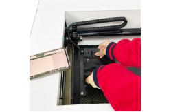 China Fast DAQIN Mobile Phone Tempered Glass Cutting Machine For Cases supplier