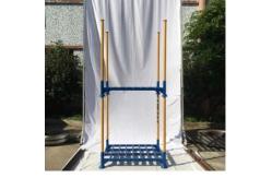 China Bus Tyre Storage Rack Tire Racking System Collapsible Stacking Car Tire Rack supplier