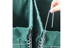China 5mm Military Barrier Hot Galvanized Heavy Duty Sand Bag Wire Mesh Defensive supplier