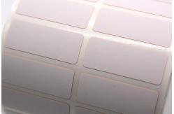 China 25mmx10mm High Temperature Adhesive Labels 1mil White Matte Polyimide Material supplier