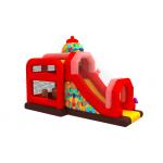0.55mm PVC Tarpaulin Inflatable Bouncy House With Slide Candy Inflatable Combo