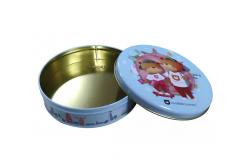China Customized Food Grade Biscuit Tin Box Packaging Silk Printing supplier