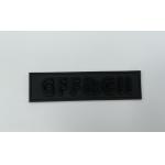 PVC Silicone Rubber Labels , 3D Heat Transfer Badge Customized