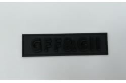 China PVC Silicone Rubber Labels , 3D Heat Transfer Badge Customized supplier