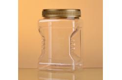China 275mm Height Food Grade 2 Gallon Cookie Jar With Black Lid supplier