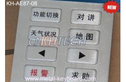 China USB connection 8 Buttons keypad numeric customization layout vandal resistant supplier