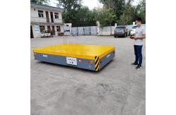 China Automatic Charging Trackless Transfer Cart Electric With Steel Plate Wheels Base 1500mm supplier