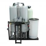 6000L/H Ion Exchange Water Purification System Dual Tank for sale