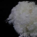 Non Fluorescent Nontoxic Polyester Staple Fibre 3D×25mm Pure White Psf For Filling for sale
