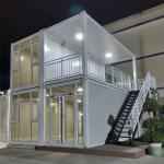 Flexible And Customizable Foldable 20ft Container With Sound Insulation for sale