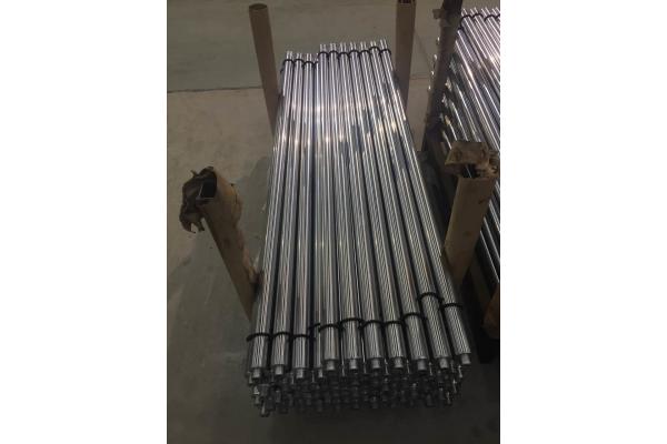 1000mm - 8000mm Metal Hollow Bar , Polished Hard Chrome Plated Rod