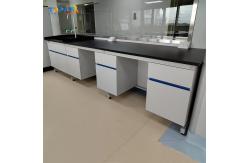 China Modern White Lab Wall Bench The Perfect Solution for Testing supplier