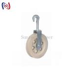 30KN 265mm Hang Conductor Pulley Stringing Blocks for sale