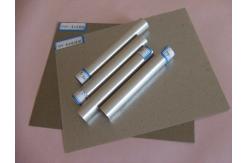 China Thermal Insulating Phlogopite And Muscovite Mica Tubes For Electric Components supplier