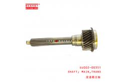 China SU002-00351 Transmission Main Shaft For HINO 300 N04C supplier