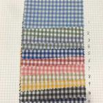 100gsm-140gsm Yarn Dye Twill Check And Stripe Fabrics Polyester Cotton Rayon Blend