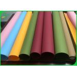 Water Proof Eco Material Blue / Gray Colour Washable Kraft Paper Roll For Bags for sale