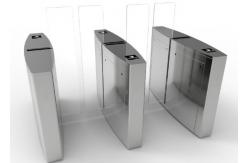 China School Bi Directional RFID Security Turnstile Gate Brushed Finish supplier