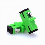 CATV SC APC Simplex Fiber Optic Connector Adapters Single Mode
