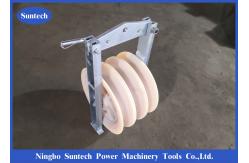 China 508x100 Nylon Sheave Stringing Pulley Conductor Stringing Blocks supplier