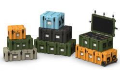 China custom LLDPE Roto Molded Storage Box Rotoplastic Toolbox Plastic Turnover Box supplier