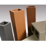 No Light Pollution Terracotta Baguettes Sunscreens Tube Pipe For Construction  for sale