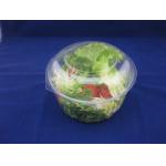 17oz OEM/ODM Clear Plastic Clamshell Packaging Disposable Salad Bowls for sale