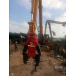 Excavator hydraulic shears double cylinder hydraulic shears