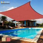 Swimming Pool Sun Shade Sail Shade Sail Tents HDPE Car Sun Shade for sale
