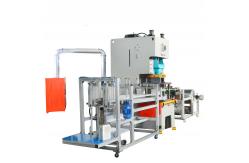 China 2023 Year Round Pan Tray Aluminum Foil Container Machine with Wood Packaging Material supplier