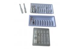 China 1ml 2ml 3mL injection ampoules self-adhesive label PET ampoules tray customization supplier