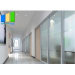 Eco Friendly Demountable Modular Glass Partition Wall For Office Building