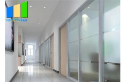 China Eco Friendly Demountable Modular Glass Partition Wall For Office Building supplier