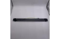 China Modular High Density Zig Zag patch panel, 48xRJ45/u/s, unequipped, 1U supplier