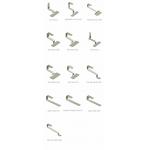 PV System Stamping SS304 SS316 Solar Tile Roof Hook