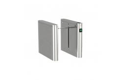 China Smart PLC Control 304 Stainless Steel Access Control Turnstile Gate Drop Arm Turnstile supplier