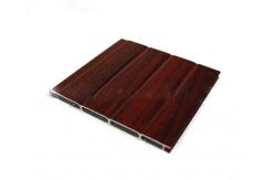 China Wood Grain Extruded Aluminium Door Profiles Length Customized With Transfer Printing supplier