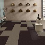 Cut Pile Loop Carpet Tiles Polypropylene Anti Static Nylon Floor Carpet for sale