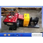 Wire Rope Pulling Diesel Cable Winch 10HP Rated Load Transmission Line Erection for sale