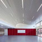 Fireproof U Strip Aluminum Metal Ceiling 0.8mm Thickness