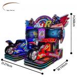 Coin Pusher HD 2 Player Racing Arcade Machine Motorbike Arcade Machiner 400W for sale