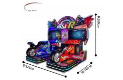 China Speed R Double Players Motorcycle Arcade Game Machine Coin Operation supplier
