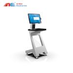 RFID Library Book Self - Service Check - In And Check Out Kiosk Machine 27 Inches Touch Screen With Face Recognition for sale