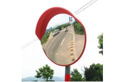 China 45cm - 120cm Convex Road Mirror , Convex Traffic Safety Mirrors supplier