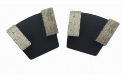 China Metal Bond Werkmaster Plug N Go Diamond Block For Concrete / Stone / Tile supplier