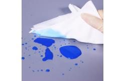 China Laser Cut Cleanroom Microfiber Wipes 4x4 400pcs 105g Polyester Knit Cloth supplier