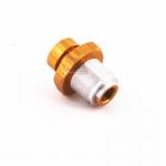 6061 T6 Cnc Aluminum Profile Metal Turning Female Threaded Brass Pipe Fittings for sale